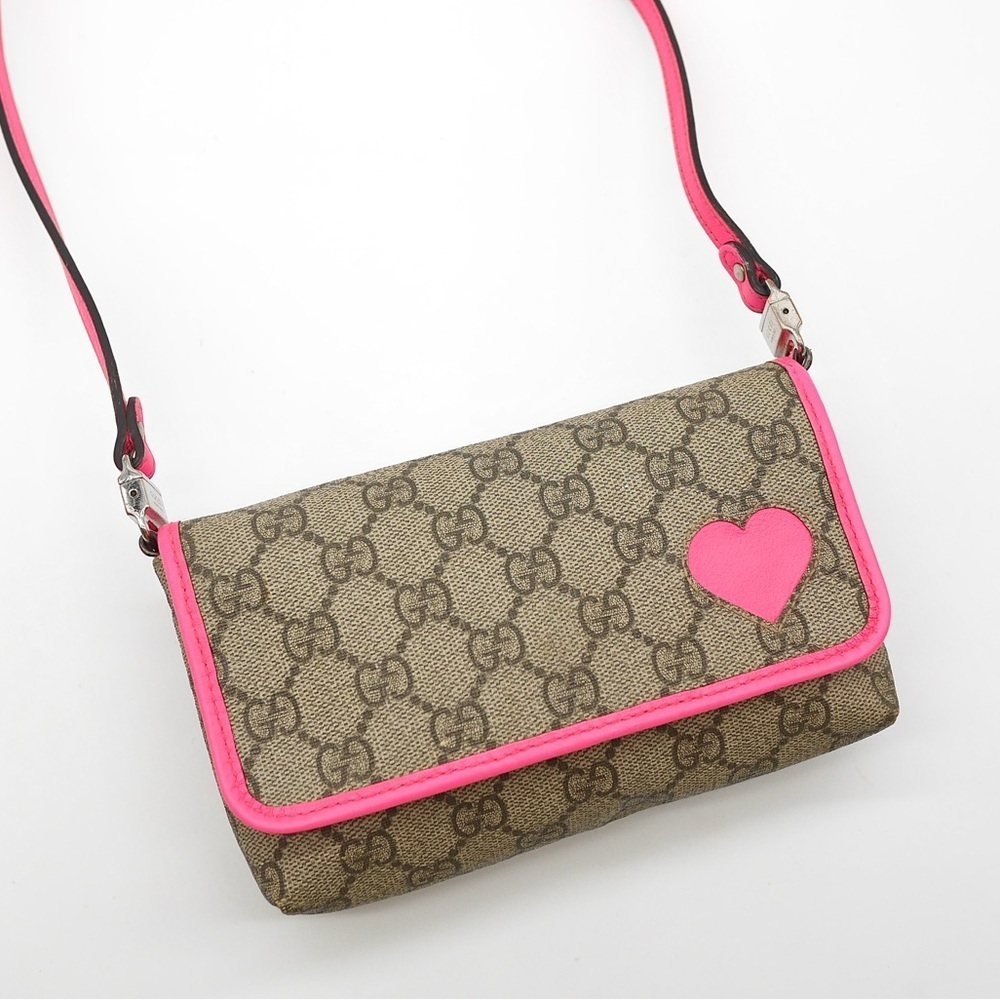 🍓GUCCI PVC Shoulder Bag